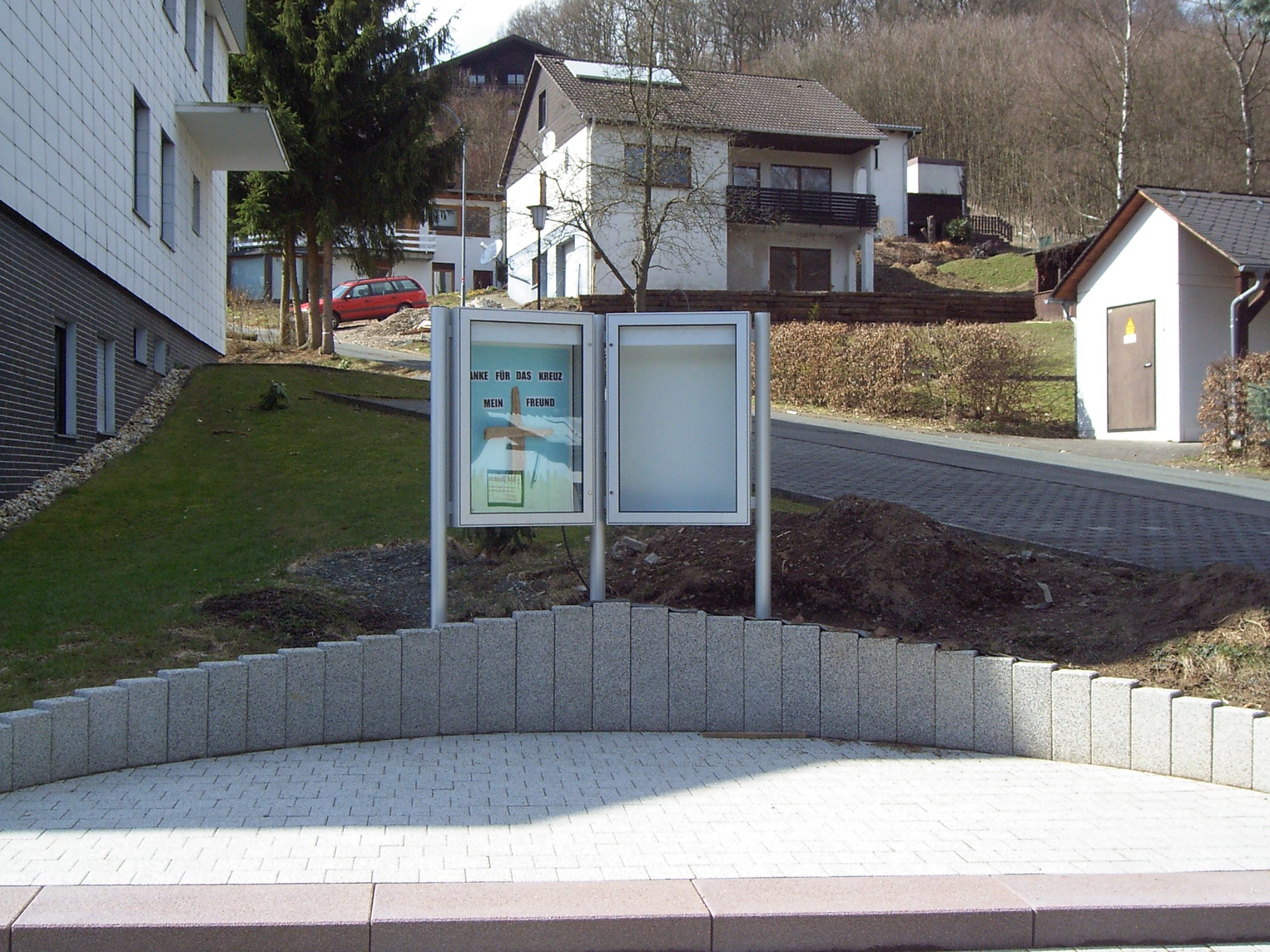 Freie evangelische Gemeinde Hartenrod-Schlierbach – Schaukastenanlage